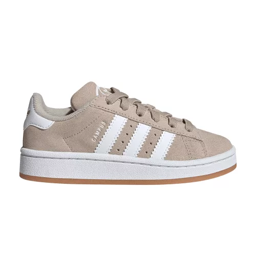 adidas Campus 00s Camp Wonder Beige Cloud White Gum (PS) alacsony szárú sneaker – termékfotó, oldalnézet