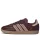adidas Samba OG Maroon Sand Strata Pony (Women's) alacsony szárú sneaker – termékfotó, oldalnézet