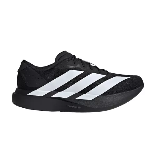 adidas Adizero Evo SL Black White alacsony szárú sneaker – termékfotó, oldalnézet