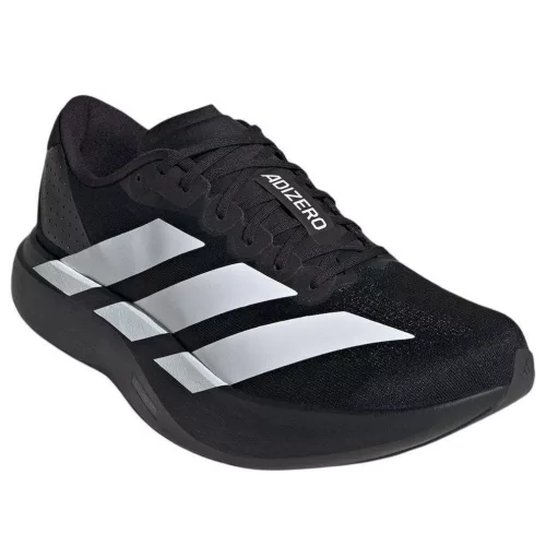 adidas Adizero Evo SL Black White alacsony szárú sneaker – termékfotó, oldalnézet