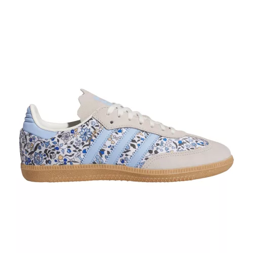 adidas Samba OG Liberty London Blue Floral (GS) alacsony szárú sneaker – termékfotó, oldalnézet