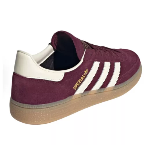 adidas Handball Spezial Maroon Cream White (Women's) alacsony szárú sneaker – termékfotó, oldalnézet