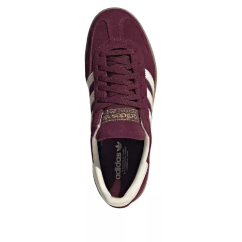 adidas Handball Spezial Maroon Cream White (Women's) alacsony szárú sneaker – termékfotó, oldalnézet