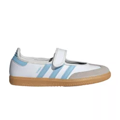 adidas Samba Jane White Clear Sky (GS) alacsony szárú sneaker – termékfotó, oldalnézet