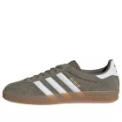 adidas Gazelle Indoor Olive Strata Cloud White Gum alacsony szárú sneaker – termékfotó, oldalnézet