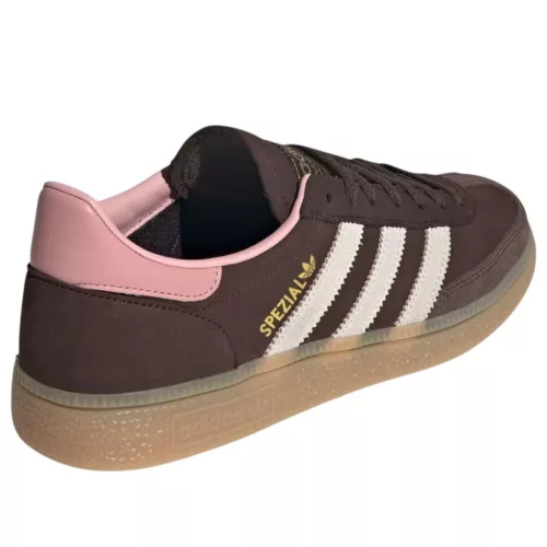 adidas Handball Spezial Dark Brown Wonder Mauve (Women's) alacsony szárú sneaker – termékfotó, oldalnézet