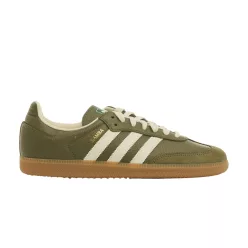 adidas Samba OG Medium Raw Khaki Gum alacsony szárú sneaker – termékfotó, oldalnézet