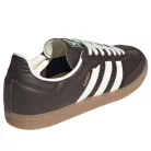 adidas Samba OG Dark Brown Off White Gum alacsony szárú sneaker – termékfotó, oldalnézet