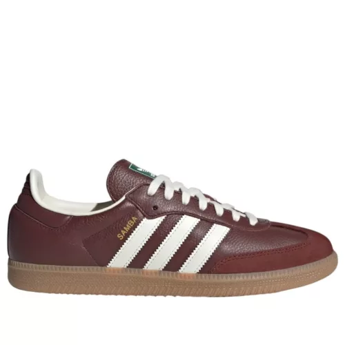 adidas Samba OG Fox Brown Off White Gum alacsony szárú sneaker – termékfotó, oldalnézet