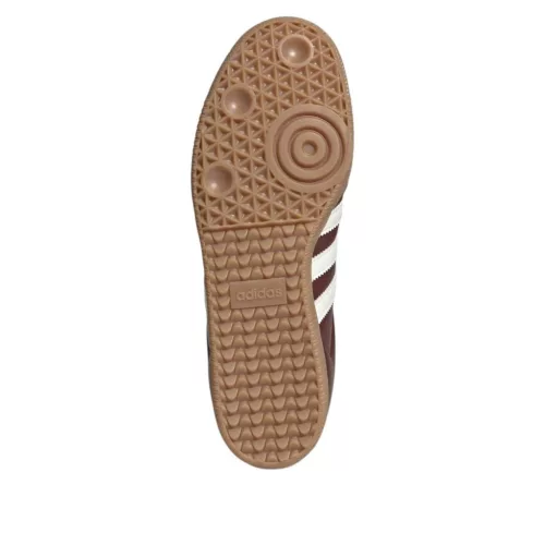adidas Samba OG Fox Brown Off White Gum alacsony szárú sneaker – termékfotó, oldalnézet