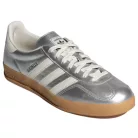 adidas Gazelle Indoor Silver Metallic Core White alacsony szárú sneaker – termékfotó, oldalnézet