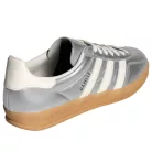 adidas Gazelle Indoor Silver Metallic Core White alacsony szárú sneaker – termékfotó, oldalnézet