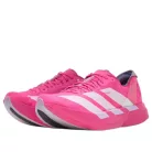 adidas Adizero Adios Pro 4 Shock Pink alacsony szárú sneaker – termékfotó, oldalnézet