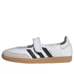 adidas Samba Jane White Black Gum (Women's) alacsony szárú sneaker – termékfotó, oldalnézet