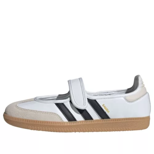 adidas Samba Jane White Black Gum (Women's) alacsony szárú sneaker – termékfotó, oldalnézet