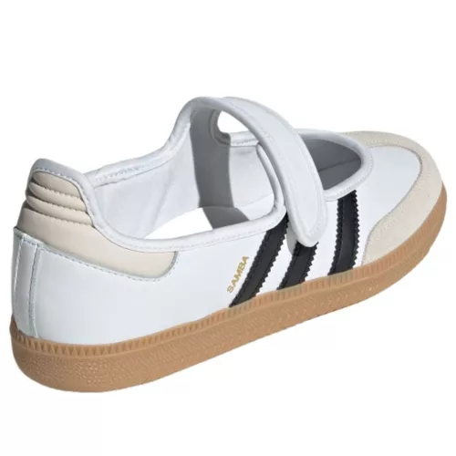 adidas Samba Jane White Black Gum (Women's) alacsony szárú sneaker – termékfotó, oldalnézet