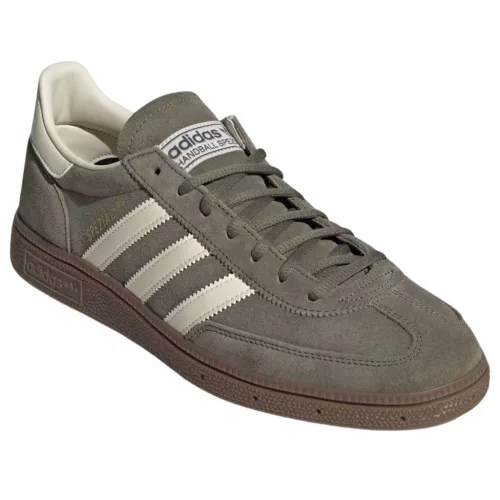 adidas Handball Spezial Olive Strata Cream White alacsony szárú sneaker – termékfotó, oldalnézet