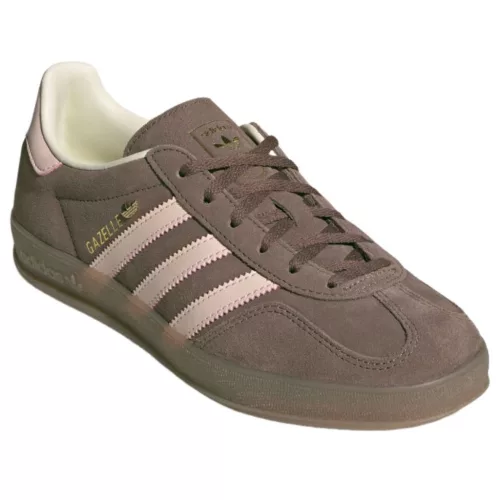 adidas Gazelle Indoor Earth Strata Wonder Quartz (Women's) alacsony szárú sneaker – termékfotó, oldalnézet