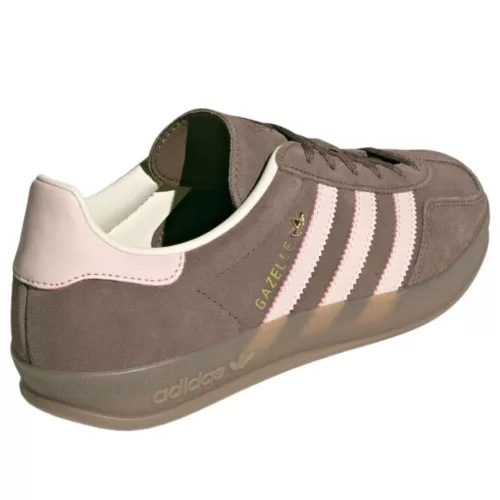 adidas Gazelle Indoor Earth Strata Wonder Quartz (Women's) alacsony szárú sneaker – termékfotó, oldalnézet