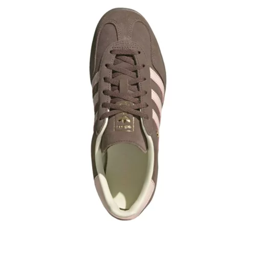 adidas Gazelle Indoor Earth Strata Wonder Quartz (Women's) alacsony szárú sneaker – termékfotó, oldalnézet