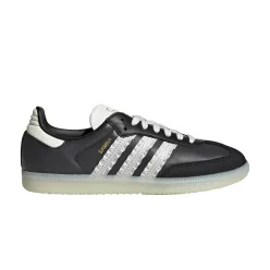 adidas Samba Ruffle Stripes Pack Black Off White (Women's) alacsony szárú sneaker – termékfotó, oldalnézet