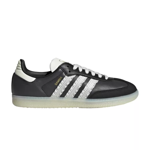 adidas Samba Ruffle Stripes Pack Black Off White (Women's) alacsony szárú sneaker – termékfotó, oldalnézet