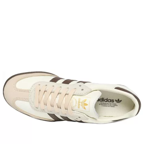 adidas Samba OG Off White Earth Strata Gum (Women's) alacsony szárú sneaker – termékfotó, oldalnézet