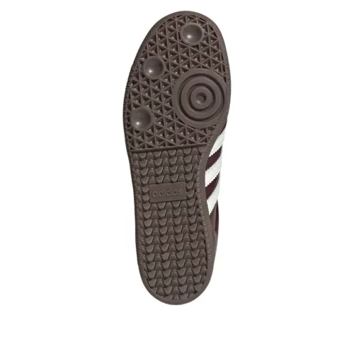 adidas Samba OG Maroon Off White Gum alacsony szárú sneaker – termékfotó, oldalnézet