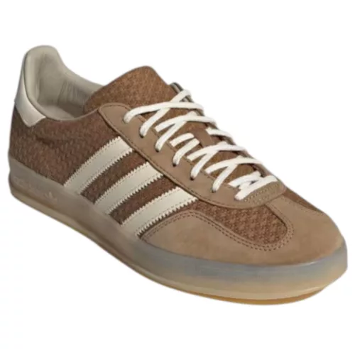 adidas Gazelle Indoor Brown Desert Wonder White alacsony szárú sneaker – termékfotó, oldalnézet