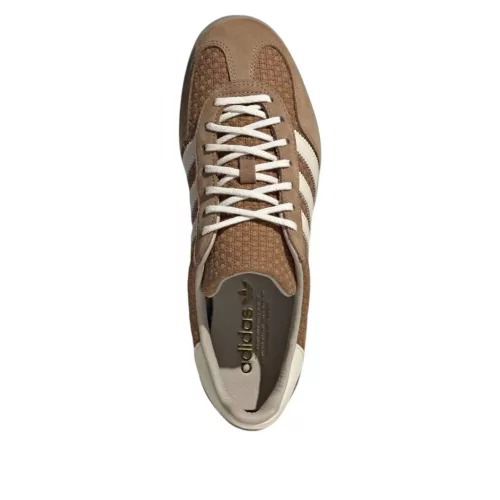 adidas Gazelle Indoor Brown Desert Wonder White alacsony szárú sneaker – termékfotó, oldalnézet