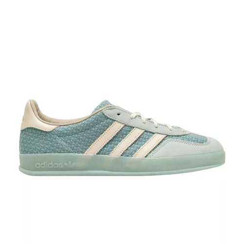 Adidas Gazelle Indoor 'Cotton Weave Pack - Light Blue' alacsony szárú sneaker – termékfotó, oldalnézet