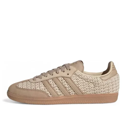 adidas Samba OG Crochet Pack Sand Strata (Women's) alacsony szárú sneaker – termékfotó, oldalnézet