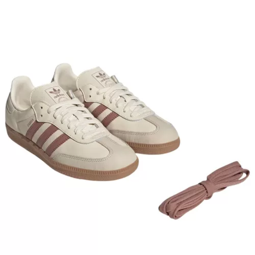 Adidas Samba OG 'Wonder White Warm Clay' alacsony szárú sneaker – termékfotó, oldalnézet
