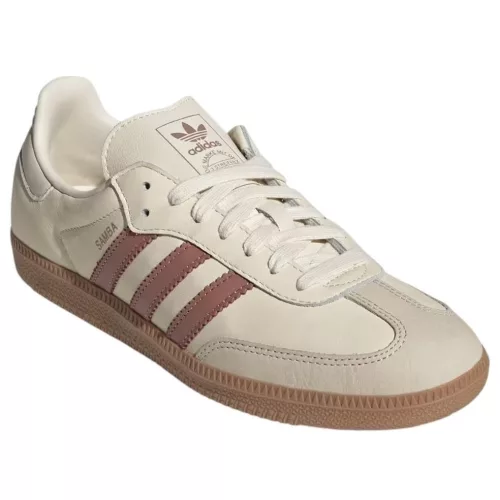 Adidas Samba OG 'Wonder White Warm Clay' alacsony szárú sneaker – termékfotó, oldalnézet