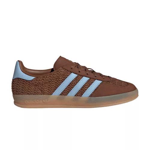 adidas Gazelle Indoor Preloved Brown Clear Sky Gum (Women's) alacsony szárú sneaker – termékfotó, oldalnézet