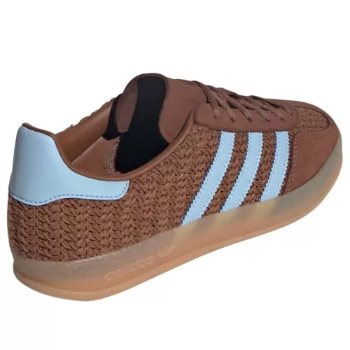 adidas Gazelle Indoor Preloved Brown Clear Sky Gum (Women's) alacsony szárú sneaker – termékfotó, oldalnézet