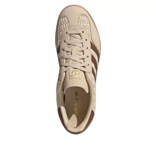 adidas Gazelle Indoor Sand Strata Premium Brown (Women's) alacsony szárú sneaker – termékfotó, oldalnézet