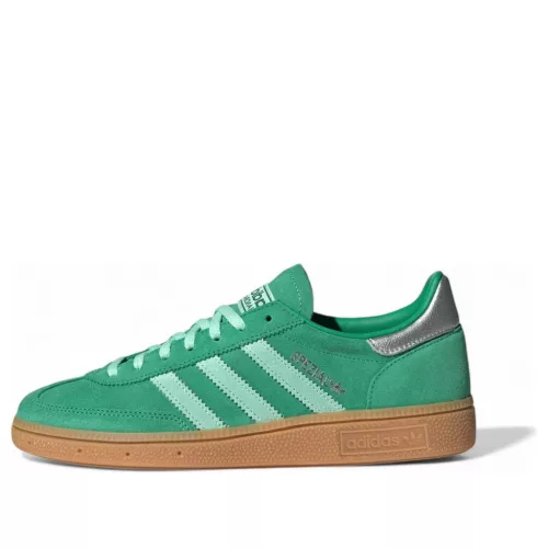 adidas Handball Spezial Semi Court Green Clear Mint Gum (Women's) alacsony szárú sneaker – termékfotó, oldalnézet