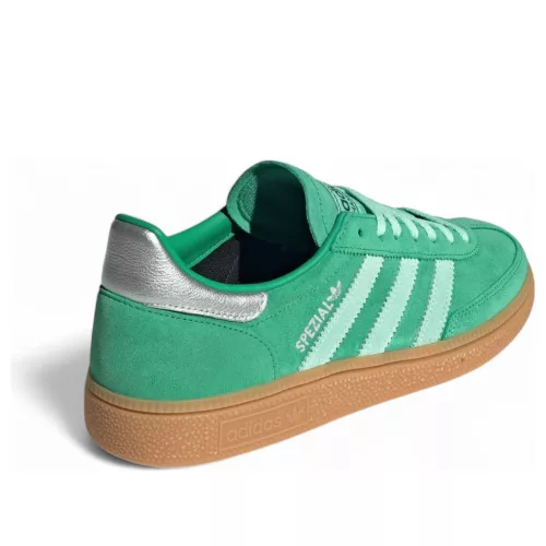adidas Handball Spezial Semi Court Green Clear Mint Gum (Women's) alacsony szárú sneaker – termékfotó, oldalnézet