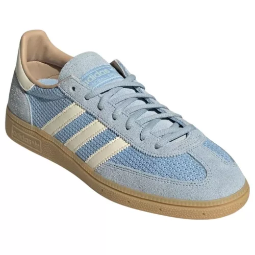 adidas Handball Spezial Clear Sky White Warm Sandstone alacsony szárú sneaker – termékfotó, oldalnézet