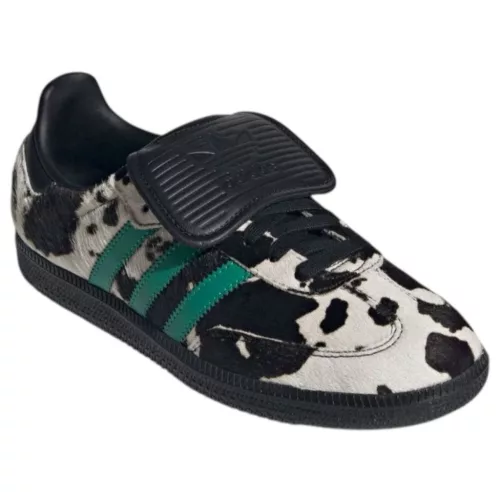 adidas Samba LT Cow Print Black White (Women's) alacsony szárú sneaker – termékfotó, oldalnézet