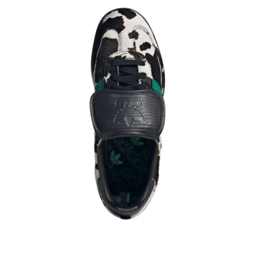adidas Samba LT Cow Print Black White (Women's) alacsony szárú sneaker – termékfotó, oldalnézet