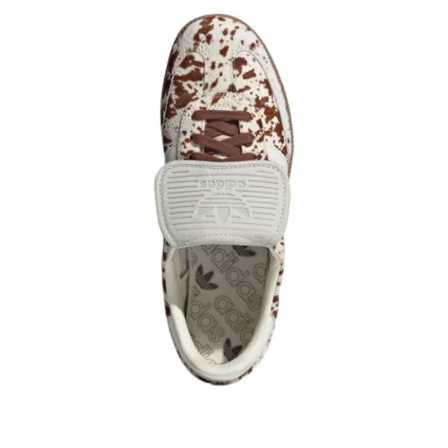 adidas Samba LT Cow Print Brown White (Women's) alacsony szárú sneaker – termékfotó, oldalnézet