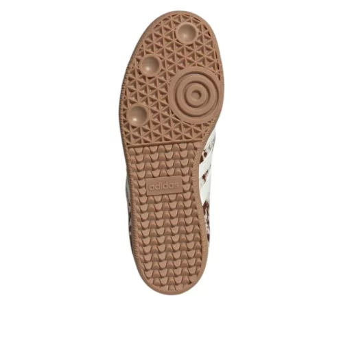 adidas Samba LT Cow Print Brown White (Women's) alacsony szárú sneaker – termékfotó, oldalnézet