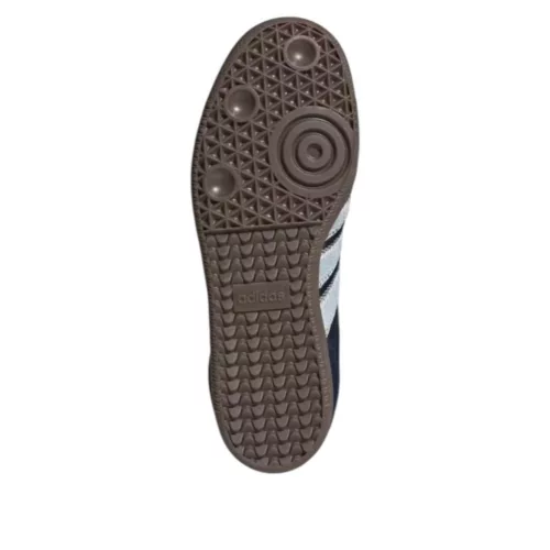 adidas Samba OG Pony Hair Night Indigo Clear Sky (Women's) alacsony szárú sneaker – termékfotó, oldalnézet