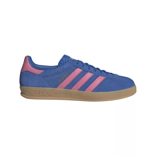 adidas Gazelle Indoor Blue Bliss Pink alacsony szárú sneaker – termékfotó, oldalnézet