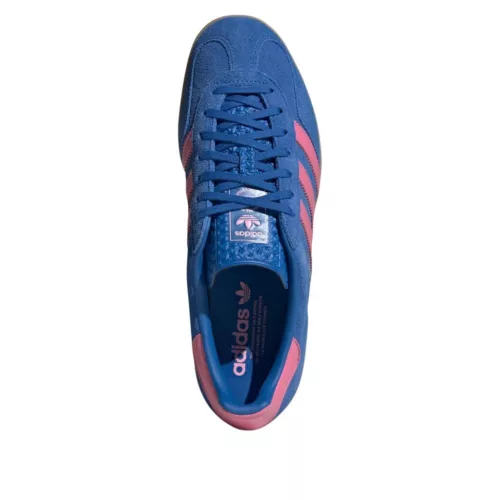 adidas Gazelle Indoor Blue Bliss Pink alacsony szárú sneaker – termékfotó, oldalnézet