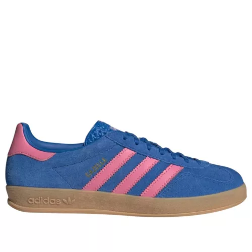 adidas Gazelle Indoor Blue Bliss Pink alacsony szárú sneaker – termékfotó, oldalnézet