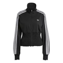 Adidas Smocked Firebird Track Top Black – termékfotó, oldalnézet