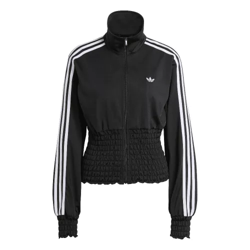 Adidas Smocked Firebird Track Top Black – termékfotó, oldalnézet
